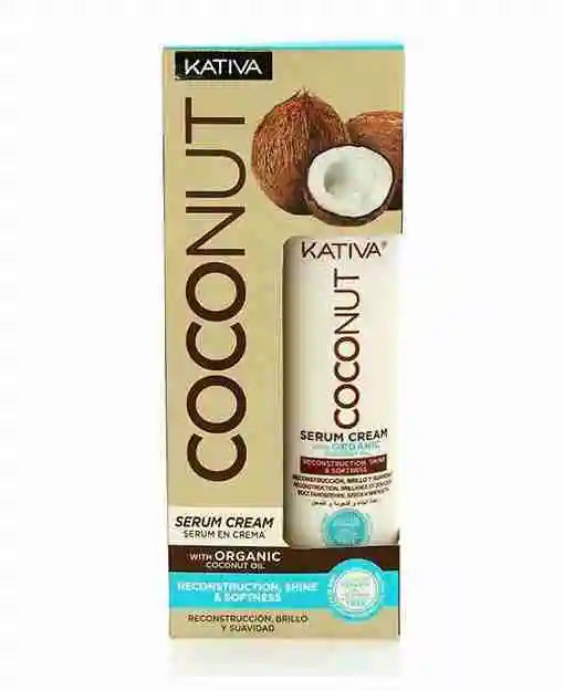 Kativa Coconut Serum Cream Reconstruction, Shine & Softness 200ml - MR BEAUTY SALON 