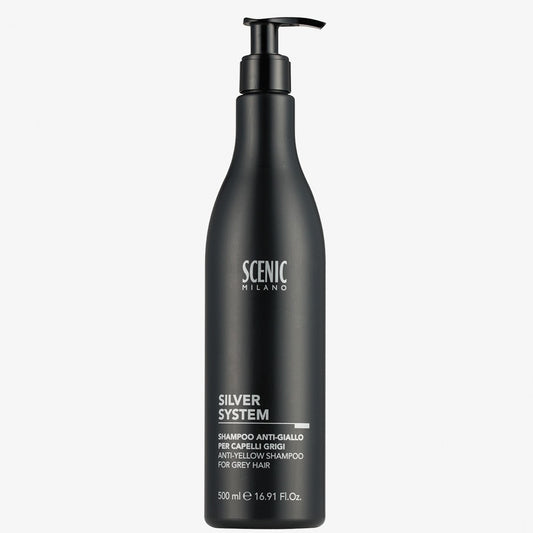 Scenic Milano Silver System shampoo Anti-Giallo per capelli grigi 500ml - MR BEAUTY SALON 