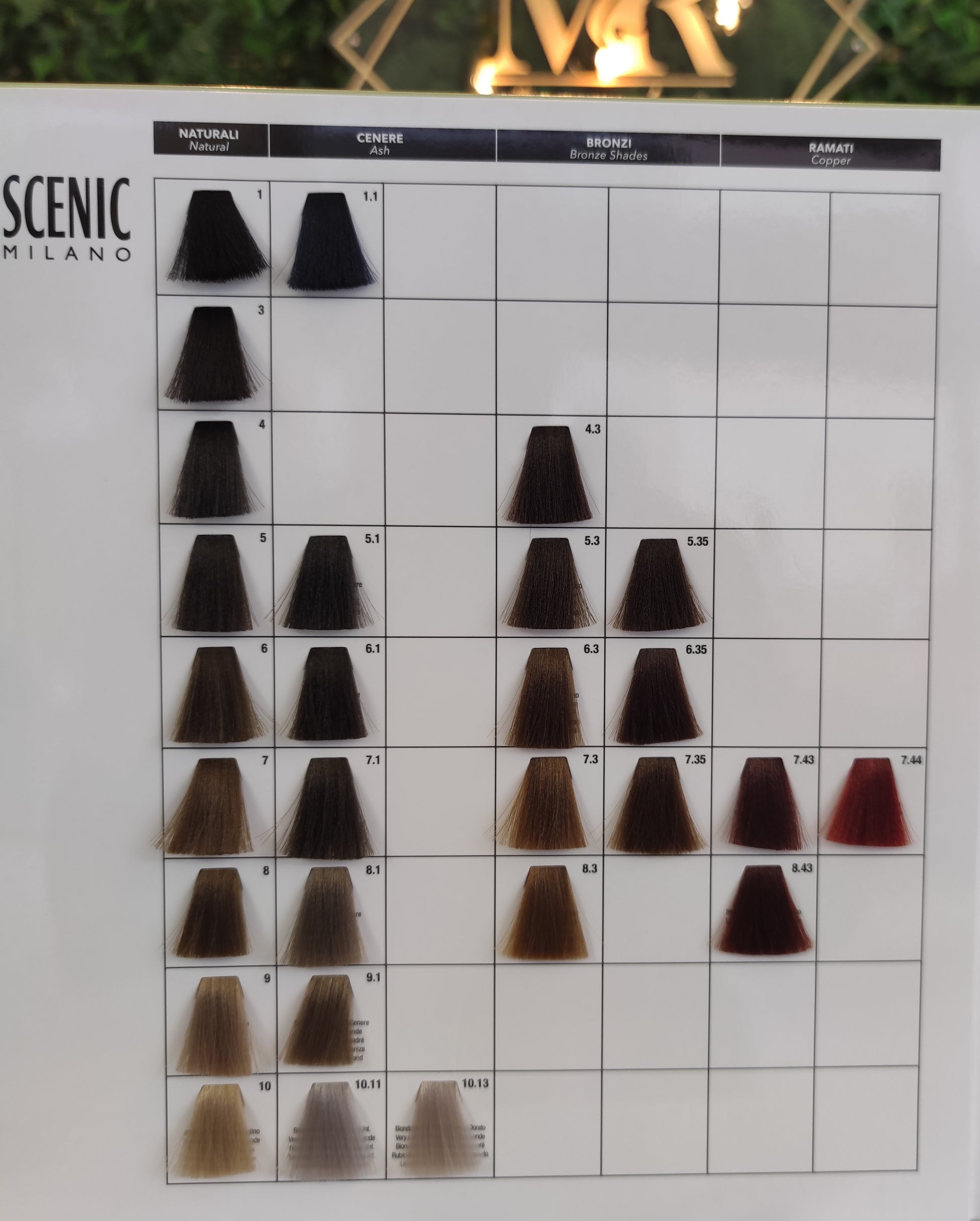 Scenic Milano Technic System,colorazione permanente senza ammoniaca 100ml - MR BEAUTY SALON 