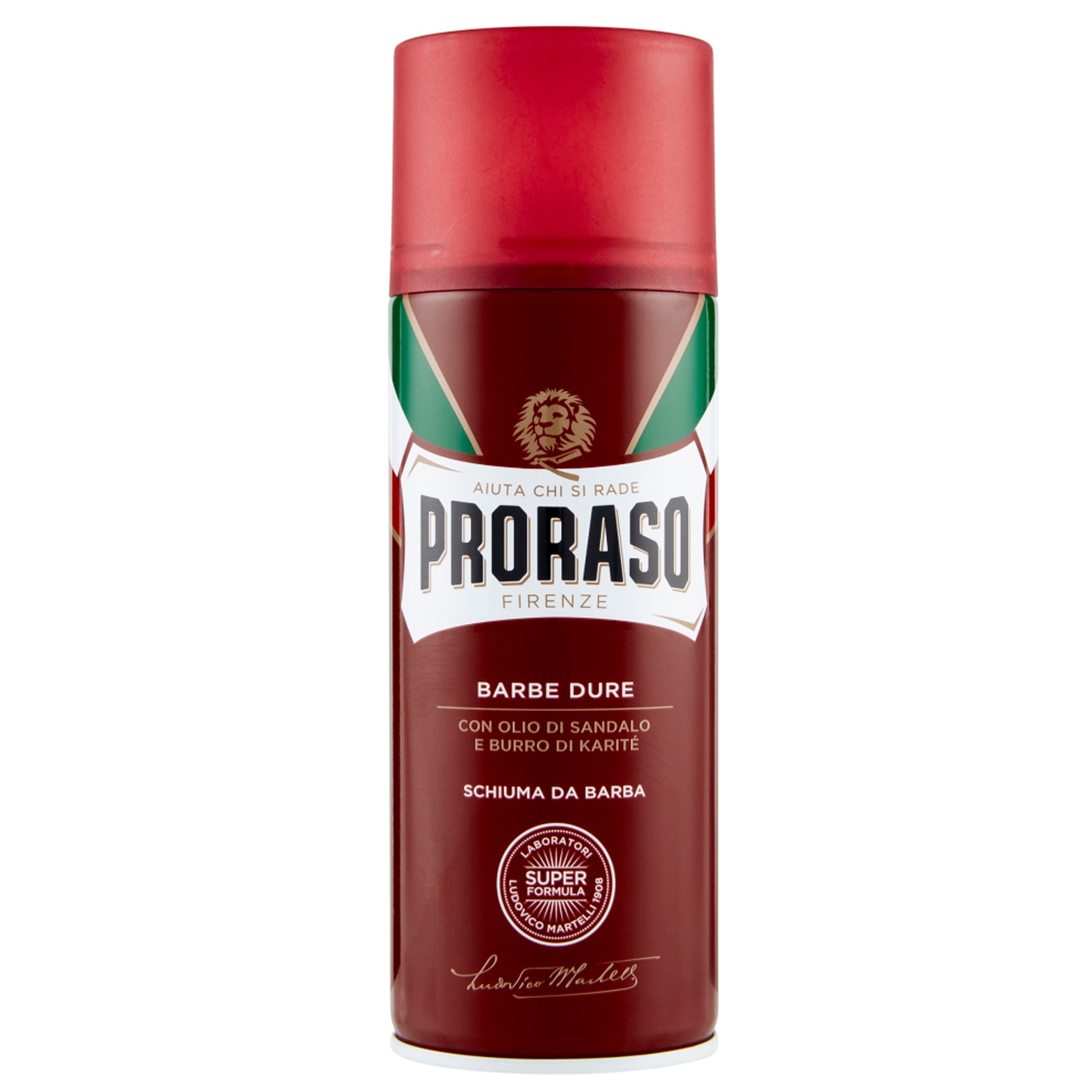 PRORASO SCHIUMA DA BARBA PER BARBE DURE - 400ML - MR BEAUTY SALON 