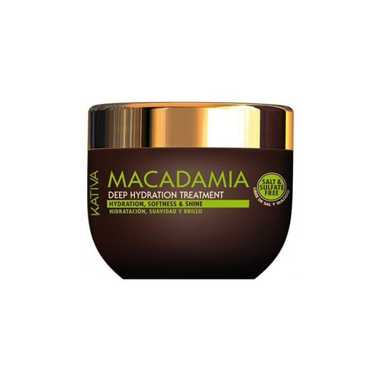 KATIVA MACADAMIA HYDRATION DEEP MASK 250ML 100% NATURAL