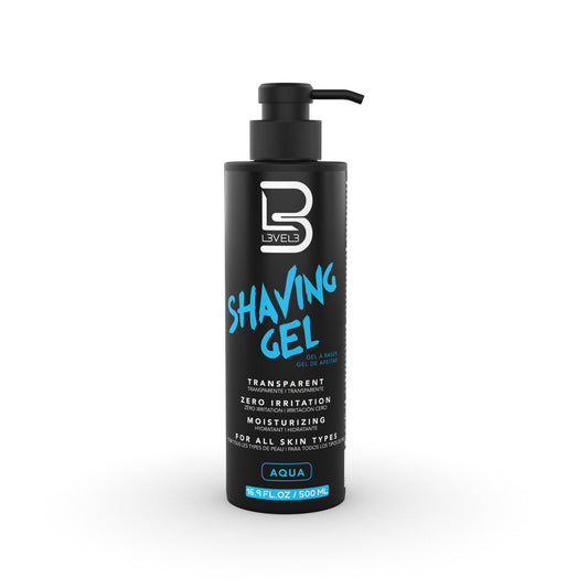 Level3 Transparent Shaving Gel Aqua - 500 ml