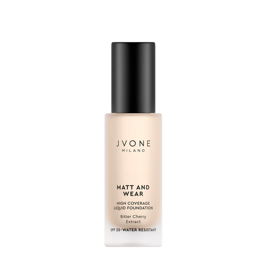 Jvone Milano Matt And Wear - Fondotinta alta coprenza 20ml