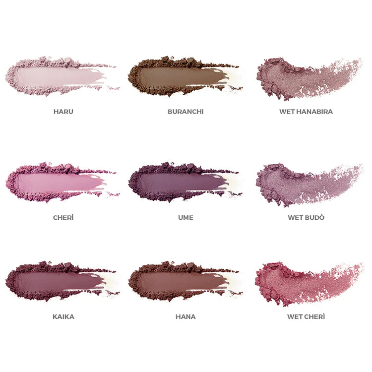 Jvone Milano Shadows Library - Hanami Eyeshadow Palette