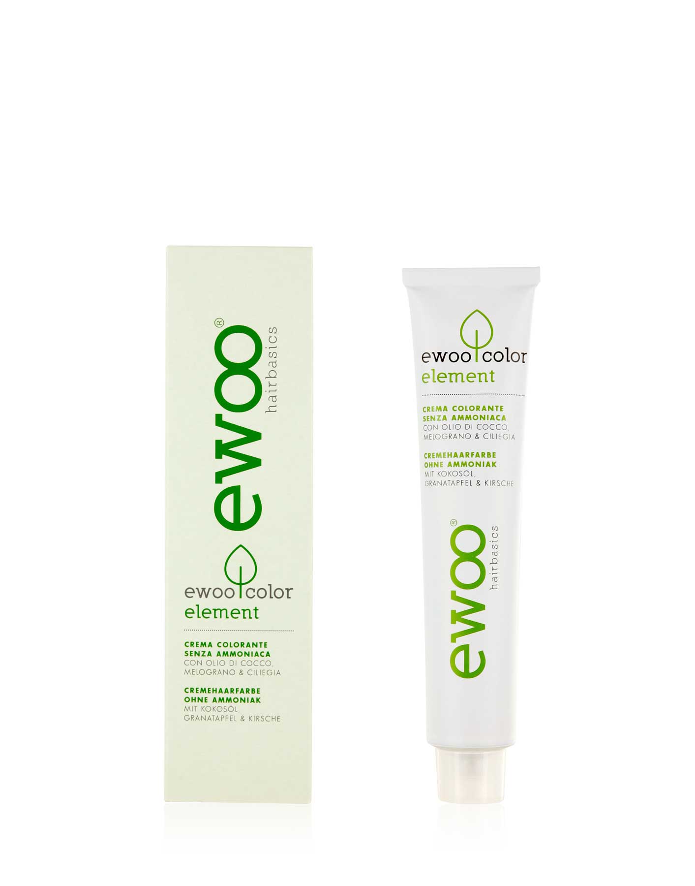 Tinta EWOO Color element-crema senza ammoniaca 100ml. - MR BEAUTY SALON 